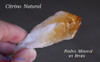 Citrino Punta Maestro Piedra Mineral En Bruto Largo 7,5 Cms 2