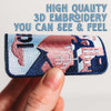 Vagabond Heart Colombia Iron On Travel Patch 1