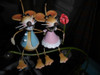 Raton Ratoncito Ratones Pendulo Estaca Metalicas Jardin 1