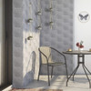 Cerámica Piso Pared Hexagonal 20x23cm Ceral Cimento Gris 1
