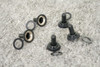 Rosca Resistente Al Agua 5 Interruptor 12mm 7/16  Tapa Tapa 3
