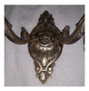 Aplique Luminaria Antigua En Bronce Macizo Leer Descripción 0