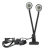 Suporte De Lâmpada E27 De Cabeça Dupla Reptile Light Uva Uvb 1
