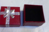 Estuche De Luxe De Regalo Para Anillos En Color Rojo Con Moñ 2