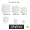 Espejo Circular 15 Cm. Mosaiquismo. Bs As Mosaicos 2