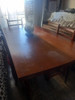 Mesa De Comedor,  Madera Maciza Y 4 Sillas Tapizadas 3