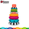 Sassy Stacks Of Circles Stacking Ring Stem Juguete De Aprend 1