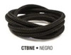 Cable Textil Decorativo Trefilight X Metro Negro 1
