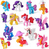 Pony Pequeño Set Mini Figuras Juguete Muñecos Colección Deco 0