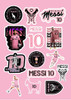 Kit Imprimible Etiquetas Escolares Horarios Stickers Messi 3