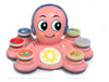 Juguete Musical Pulpo Tambor Con Diferentes Ritmos Rosa 0