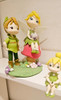 Muñeca Porcelana Tinkerbell Y Peter Pan 5