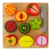 Tabla De Corte Ensalada De Frutas Madera Juguete - Olivetta 0