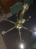 Araña De Bronce Antigüa [6 Brazos] [a Reparar] 1