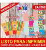Kit Imprimible Muppet Babies Personalizado Candy Cumpleaños 5