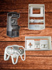 Cortante Galletita Fondant Retro Gamer Joystick X 4 Unidades 1