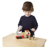 Camión De Bomberos De Madera Melissa Y Doug Con 3 Figuras De 2 Camión De Bomberos De Madera Melissa Y Doug Con 3 Figuras De 2