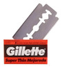 Gillette Roja Super Thin Mejorada Hojas Afeitar X 50 2