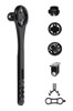 Soporte Frontal Manubrio Integrado Ztto  T/garmin/gps+gopro 3