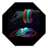 Pulsera Led Luminosa Acrílica Cambia Color X 50 Cotillón 1