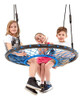 Smartsome Spider Web Saucer Tree Swing | 40 Pulgadas | Colum 0