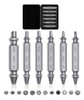 Kit De Extractores De Tornillos Rotos O Dañados - 6 Unidades 0
