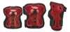 Set Protectores Niños Rodillera Codera Roller Patin Rojo 0 Set Protectores Niños Rodillera Codera Roller Patin Rojo 0