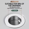 2 Peças Para Pia De Banheiro, Coletor De Cabelo, Filtro De P 2