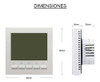 Termostato Programable Digital Para Piso Electrico Radiante 6