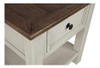Diseño Exclusivo De Ashley Bolanburg Farmhouse Square, Mesa 4