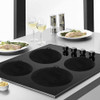 Indução Cooktop Mat Silicone Almofada De Isolamento Tér 4pcs 4