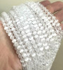 Fio De Selenita Pedra Legitima 6mm 63 Contas Tendencia Top 0