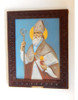 Oleo De San Agustin Firmado Original - 0