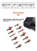 Juego Set De Fresas Kit Router Para Madera 12 Pzs Harden 3