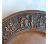 Antiguo Centro De Mesa De Bronce 6