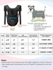 Mochila Frontal Ajustable Para Mascotas Negra X-large 1