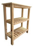 Mesa De Arrime Barra Desayunador Quesera De Pino 60x30x80 Cm 0