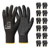 Toolant Guantes De Trabajo, Guantes De Goma De 0