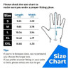 Toolant Guantes De Trabajo, Guantes De Goma De 5
