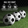 Gosports - Balón De Fútbol Clásico Con Bomba De 5