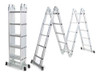Escalera Aluminio Andamio 20 Escalones Hasta  5.70m Altura 0