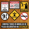 Placa Decorativa Quadro Nerd Geek - Velociraptor (36x46) 1