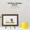 Soporte De Metal Plegable Para Cartel/foto/plato 20cm X2 Neg 5 Soporte De Metal Plegable Para Cartel/foto/plato 20cm X2 Neg 5