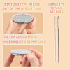 Yacatam Kit De Costura, Caja De Coser Con Lupa, 4