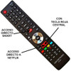 Control Remoto Rm-c2090 Netflix Para Smart Tv Jvc Er-33911 2
