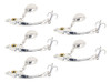 Kit De Iscas De Pesca, 5 Peças De Ganchos Lure Spinnerbait T 4