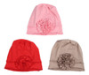 Boné De Couro, 3 Peças De Toucas Femininas De Turbante, Cor 0 Boné De Couro, 3 Peças De Toucas Femininas De Turbante, Cor 0