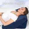 ~? Trickonometry Bed Wedge Pillow- Cojín Ajustable 7 En 1 De 1