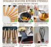 Utensilios Cocina Antiadherentes Silicona Incl. Base Soporte 5