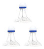 3 Petecas De Badminton À Prova De Vento, Resistentes Branco 3